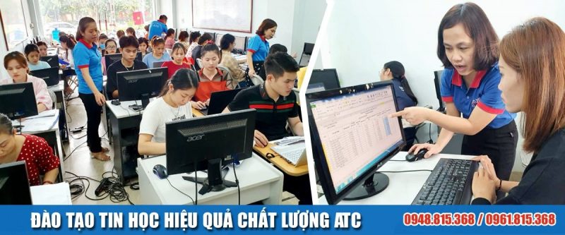 Lớp học tin học văn phòng tại Thanh Hóa