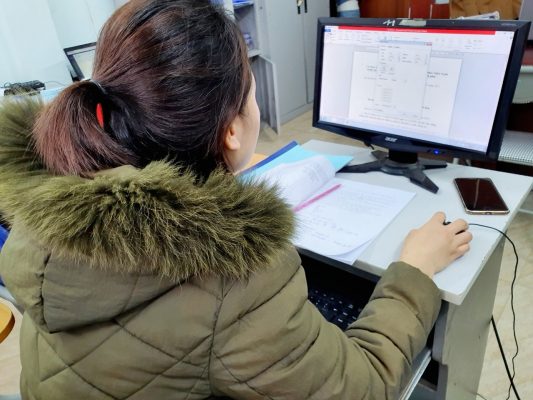 Lớp tin học văn phòng thực hành ở Thanh Hóa