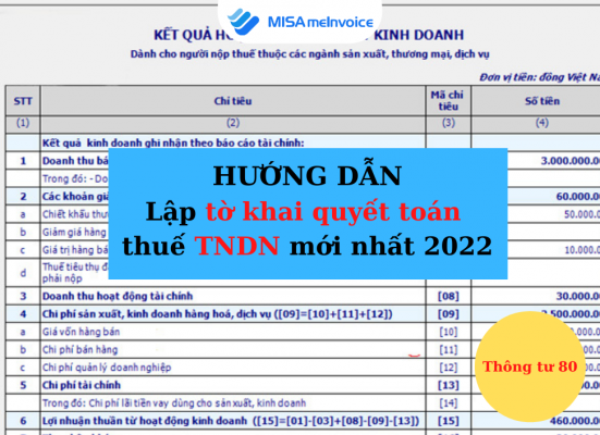 Học kế toán cấp tốc tại Thanh Hóa Quy định tờ khai quyết toán thuế TNDN mới nhất 2022 Quyết toán thuế TNDN là gì?