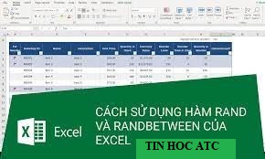 Học tin học tại thanh hóa Khi bạn cần thực hành các hàm trong excel, bạn cần tạo các số ngẫu nhiên cho ví dụ của bạn, bạn sẽ phải sử 