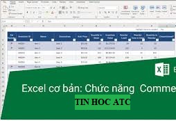 Hoc tin hoc van phong o Thanh Hoa Trong excel khi bạn cần ghi chú hay note lại thông tin cho thông tin ở một vị trí nào đó. Bạn sẽ phải sử 