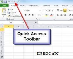 Học tin học văn phòng tại Thanh Hóa Trong Quick Access Toolbar có chứa nhiều nút tắt để truy cập nhật tuy nhiên khi bạn muốn tạo thêm 
