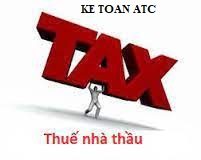 Đào tạo kế toán tại Thanh Hóa Tổ chức cá nhân nước ngoài có hoạt d.odongj kinh doanh ở Việt Nam phải đóng thuế nhàthầu, vậy cách tính thuế nhà 