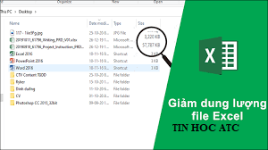 Học tin học văn phòng tại Thanh Hóa Bạn muốn giảm dung lượng và tăng tốc độ xử lý cho excel. Tin học ATC xin hướng dẫn bạn cách làm trong 