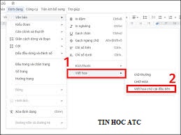 Học tin học văn phòng tại Thanh Hóa Trong bảng tính bạn muốn cài đặt mặc định để excel tự động viết hoa chữ cái đầu, mời bạn theo 