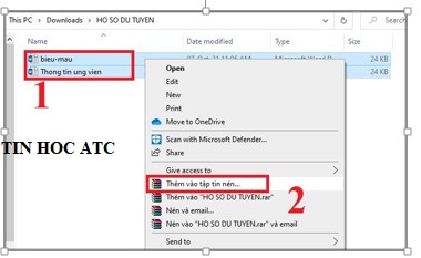 hoc tin hoc van phong o thanh hoa Bài học hôm nay tin học ATC sẽ hướng dẫn bạn cách nén file word và giảm dung lượng lưu trữ cua file 