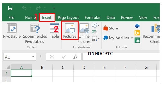 Học tin học văn phòng ở Thanh Hóa Có nhiều cách để chèn ảnh vào excel, hôm nay tin học ATC xin chia sẽ đến bạn đọc 2 cách dễ áp dụng 