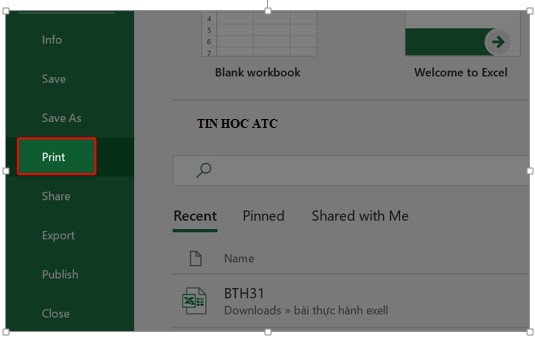 Trung tâm đào tạo tin học ở Thanh Hóa Cách chọn vùng in và nhiều trang trong excel để tiết kiệm được thời gian và tăng tính chuyên nghiệp, 