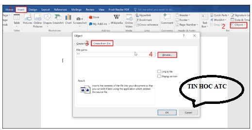 Trung tam dao tao tin hoc o Thanh Hoa Tin học ATC xin giới thiệu bạn 4 cách chèn bảng excel vào word đơn giản và chi tiết trong bài viết 