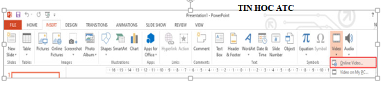 Hoc tin hoc o thanh hoa Để cho bài thyết trình của bạn thêm phần thuyết phục và hấp dẫn, bạn nên chèn video từ youtube vào Powerpoint. Vậy 