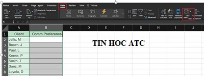 Trung tâm tin học ở thanh hóa Có rất nhiều cách để tạo Drop list trong excel, nhưng hôm nay tin học ATC sẽ hướng dẫn bạn cách dễ 