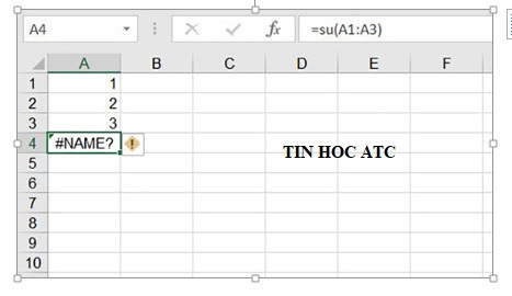 Học tin học văn phòng tại Thanh Hóa 7 mã lỗi excel phổ biến mà bạn hay gặp trong khi sử dụng excel để tính toán là gì? Cách khắc phục như 