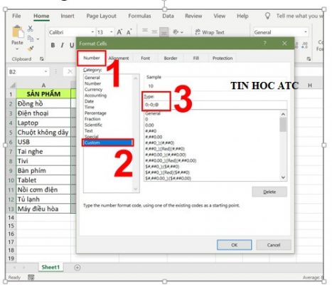 Trung tâm tin học tại thanh hóa Bạn muốn ẩn số 0 trong excel? Để bảng tính được đẹp và không bị rối? Hãy thử 4 cách sau nhé!