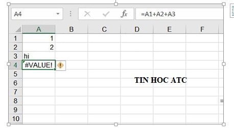 Hoc tin hoc van phong o Thanh Hoa 7 mã lỗi excel phổ biến mà bạn hay gặp trong khi sử dụng excel để tính toán là gì? Cách khắc phục như 