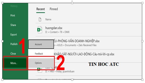 Trung tam tin hoc tai thanh hoa Bạn muốn ẩn số 0 trong excel? Để bảng tính được đẹp và không bị rối? Hãy thử 4 cách sau nhé!