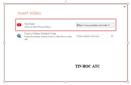 Hoc tin hoc o thanh hoa Để cho bài thyết trình của bạn thêm phần thuyết phục và hấp dẫn, bạn nên chèn video từ youtube vào Powerpoint. Vậy 