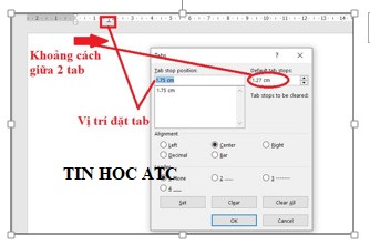 Học tin học ở thanh hóa Cách đặt tab trong word như thế nào để tiết kiệm được thời gian và trở nên chuyên nghiệp hơn? Tin học ATC sẽ 