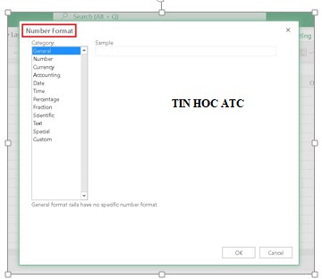 Hoc tin hoc van phong tai Thanh Hoa Cách định dạng ngày, tháng trong excel đơn giản nhất sẽ được tin học ATC hướng dẫn trong bài 