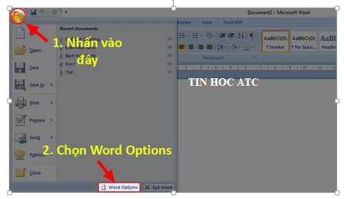Trung tâm tin học ở thanh hóa Bài viết sau đây tin học ATC sẽ hướng dẫn cách sửa lỗi dính chữ trong word nhanh chóng và hiệu quả nhé!