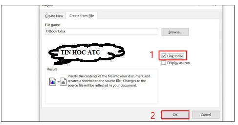 Trung tâm tin học ở thanh hóa Tin học ATC xin giới thiệu bạn 4 cách chèn bảng excel vào word đơn giản và chi tiết trong bài viết dưới đây nhé!