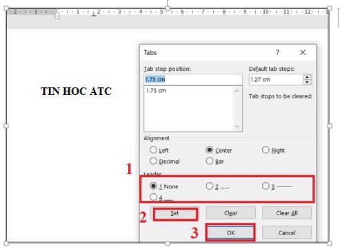 Hoc tin hoc van phong o Thanh Hoa Cách đặt tab trong word như thế nào để tiết kiệm được thời gian và trở nên chuyên nghiệp hơn? Tin học 