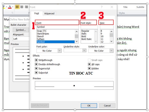 Học tin học văn phòng tại Thanh Hóa Bạn muốn tắt bullet and numbering trong word vì chúng khiến cho bạn khó chịu khi soạn thảo văn 