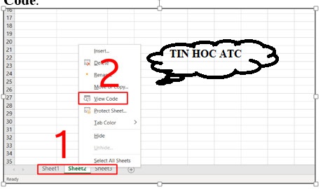 Hoc tin hoc o thanh hoa Bài viết hôm nay tin học ATC sẽ hướng dẫn bạn cách đổi tên nhanh nhiều sheet trong excel cực kỳ đơn giản nhé!
