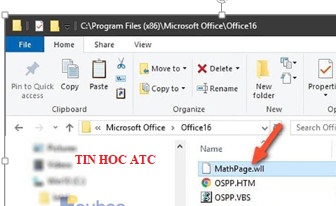 Học tin học văn phòng tại Thanh Hóa Để chèn mathtype vào văn bản trong word, bạn hãy thử làm theo cách sau, ATC sẽ mang đến phương pháp 