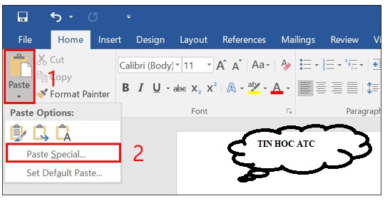 Trung tâm đào tạo tin học ở Thanh Hóa Tin học ATC xin giới thiệu bạn 4 cách chèn bảng excel vào word đơn giản và chi tiết trong bài viết 