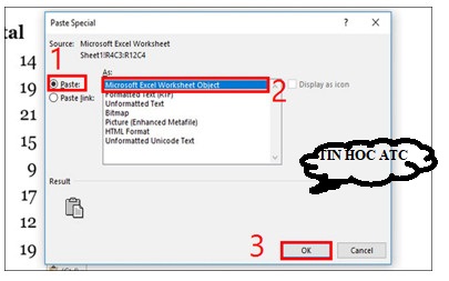 Trung tâm tin học tại thanh hóa Tin học ATC xin giới thiệu bạn 4 cách chèn bảng excel vào word đơn giản và chi tiết trong bài viết 