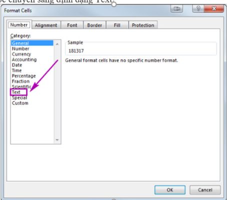Học tin học văn phòng tại Thanh Hóa Nếu bạn muốn tìm phương pháp chuyển đổi định dạng number thành text thì hãy tham khảo 