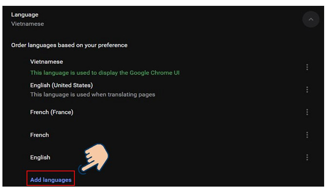 Hoc tin hoc van phong tai Thanh Hoa Google chrome của bạn đang hiển thị ngôn ngữ tiếng anh, và bạn muốn đổi sang tiếng việt, tin học 