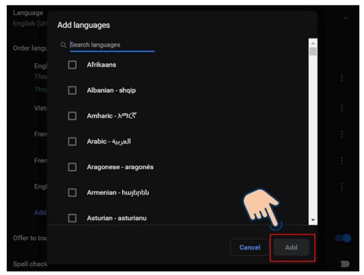 Học tin học văn phòng tại Thanh Hóa Google chrome của bạn đang hiển thị ngôn ngữ tiếng anh, và bạn muốn đổi sang tiếng việt, tin học ATC xin 
