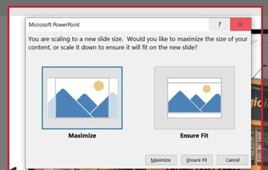 Trung tâm tin học ở thanh hóa Mỗi thiết bị giúp trình chiếu powerpoint lại có một kích cỡ khác nhau, nên trước khi trình chiếu bạn cần chỉnh