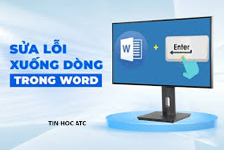 Trung tâm tin học ở thanh hóa Bạn đang loay hoay tìm cách xử lý lỗi xuống dòng trong word, tin học ATC xin chia sẽ đến bạn đọc cách làm