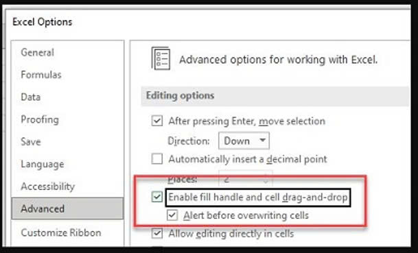 Học tin học ở thanh hóa Nếu excel của bạn đang gặp tình trạng không hiện fill series? Hãy thử theo cách làm dưới đây để khắc phục nó nhé!