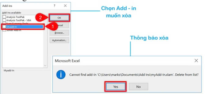 Học tin học văn phòng tại Thanh Hóa Hướng dẫn sửa chữa lỗi khi Excel không hiện Add-in trong bài viết này sẽ giúp bạn.Bạn đang gặp lỗi add in 