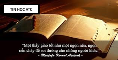 Học tin học ở thanh hóa Cả trăm học viên tặng quà TRI ÂN ATC khi tốt nghiệp, Thế Anh, học viên ATC - Là sinh viên đại học Hồng Đức, tặng