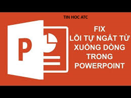 Học tin học văn phòng tại Thanh Hóa Nếu trong file powerpoint của bạn bị tách đôi chữ và rớt dòng, hãy thử tham khảo cách làm sau nhé!