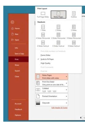 Học tin học văn phòng tại Thanh Hóa Bạn muốn in file powerpoint ra có chú thích thì hãy thử làm theo cách sau đây nhé!In slide 