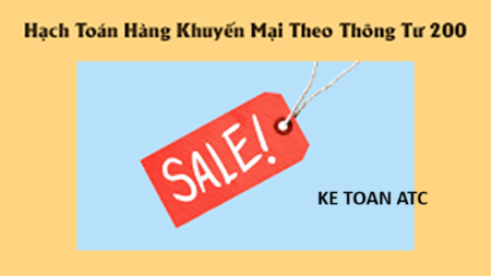 Trung tam ke toan o thanh hoa Doanh nghiệp sẽ ghi nhận doanh thu bán hàng khuyến mại theo thông tư 200 như thế nào? Mời bạn tham khảo 