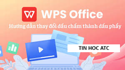 Học tin học văn phòng tại Thanh Hóa Bài viết hôm nay tin học ATC sẽ hướng dẫn bạn cách đổi dấu ngăn cách hàng nghìn từ dấu chấm